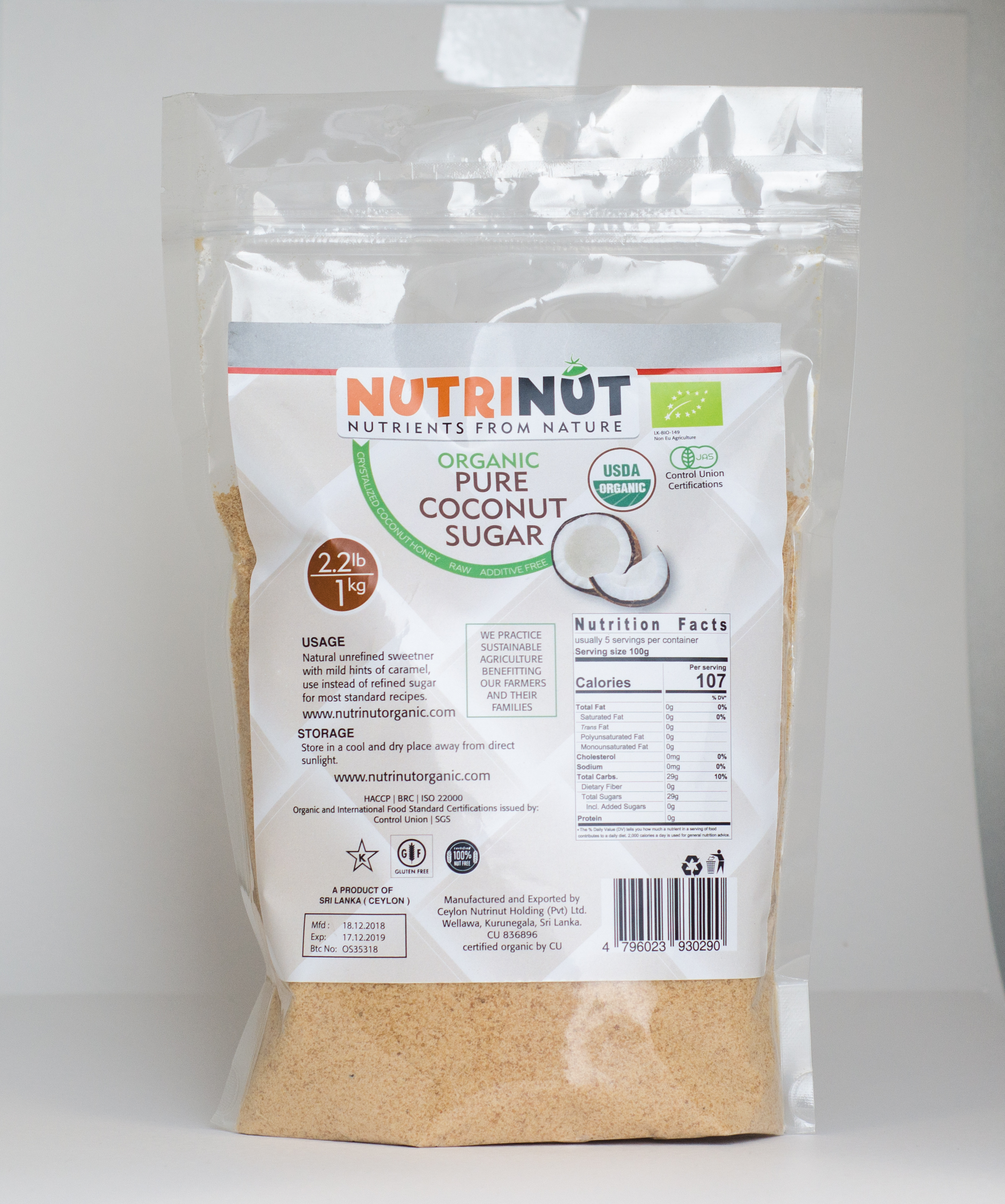 NutriNut Pure Coconut Oil