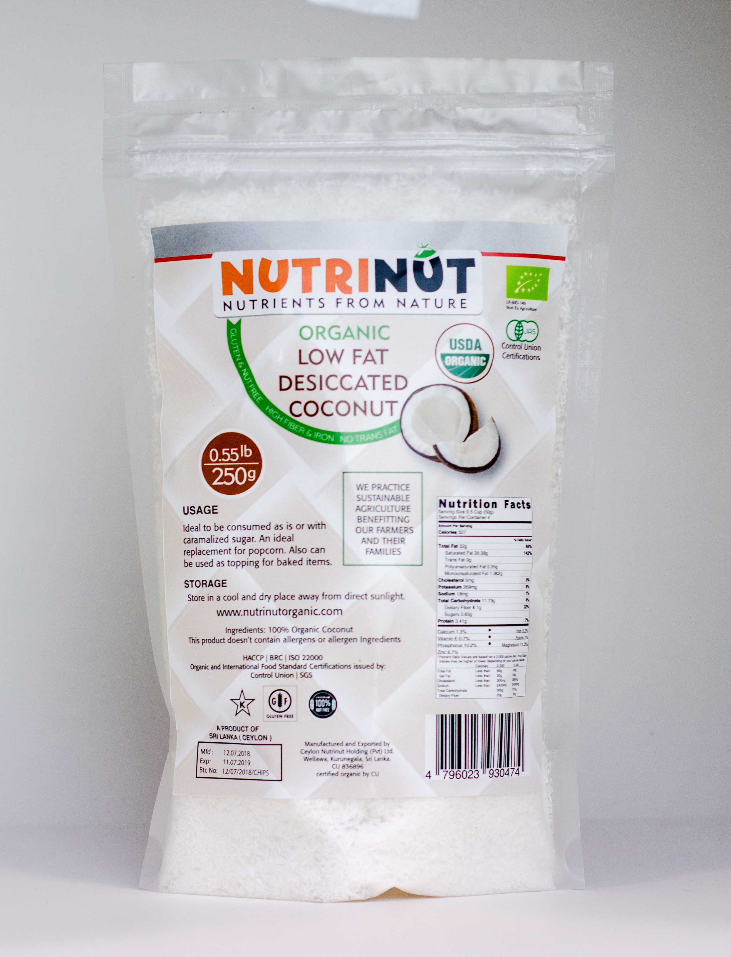 Organic Virgin Coconut Oil