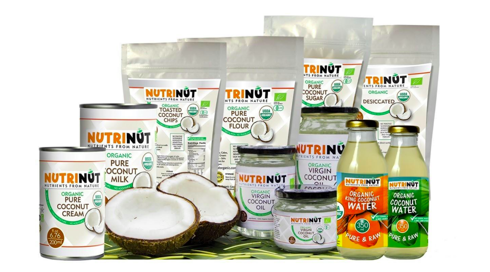 Collection of NutriNut products